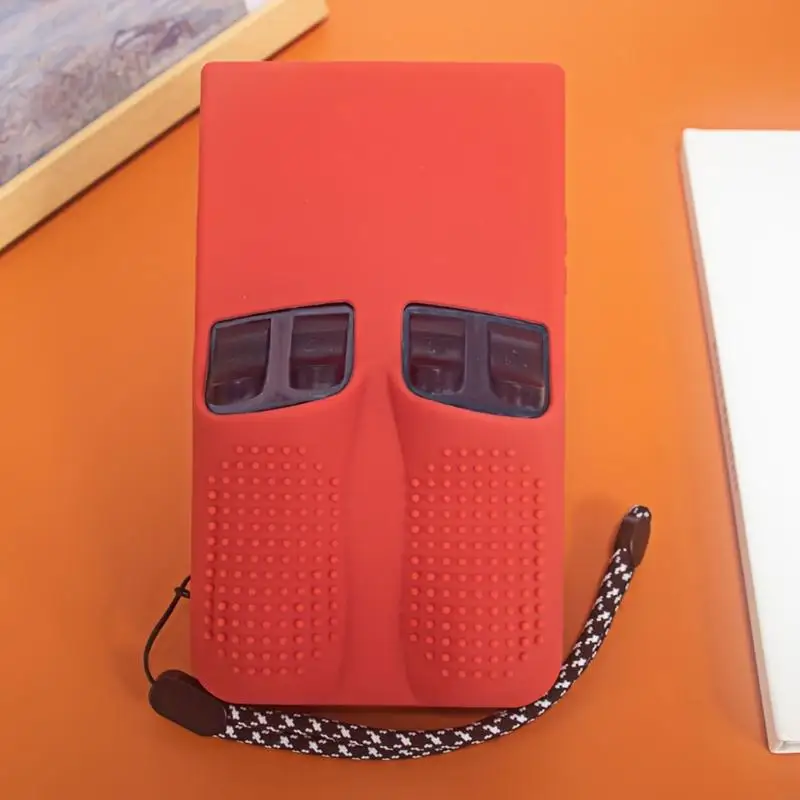 R36シリコンスキンスリーブ保護ケーススクラッチプルーフシェル用のストラッププロテクターカバー付きM17Bゲームコンソールハウジング