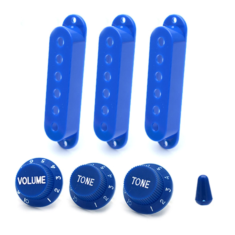 Upgrade Your Guitar with ST Electric Guitar Pickup Covers 48/50/52MM 1 Volume 2 Tone Knob SSS Multiple Options