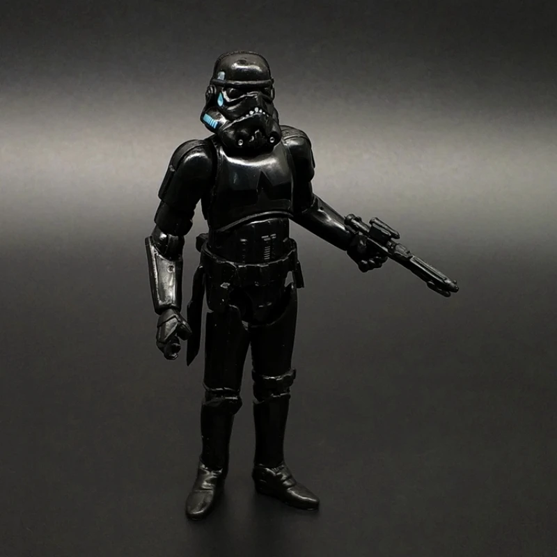 Marvel 10cm Star Wars White Soldier Black Soldier Commander Toy Model Black Knight Storm Soldier Clone Human Mobile Doll Doll