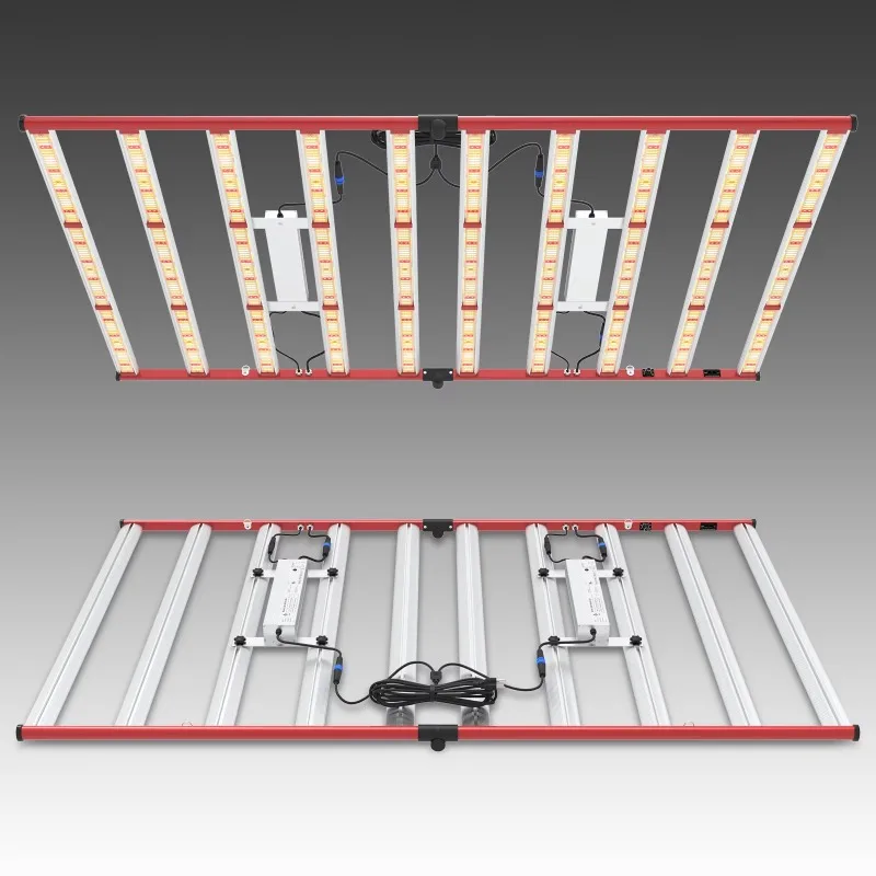 

1000W Full Spectrum Hydroponic Indoor Plant LED Grow Light Bar 4x6 5x5 Greenhouse LED Lights IP65 Rated for Commercial Use