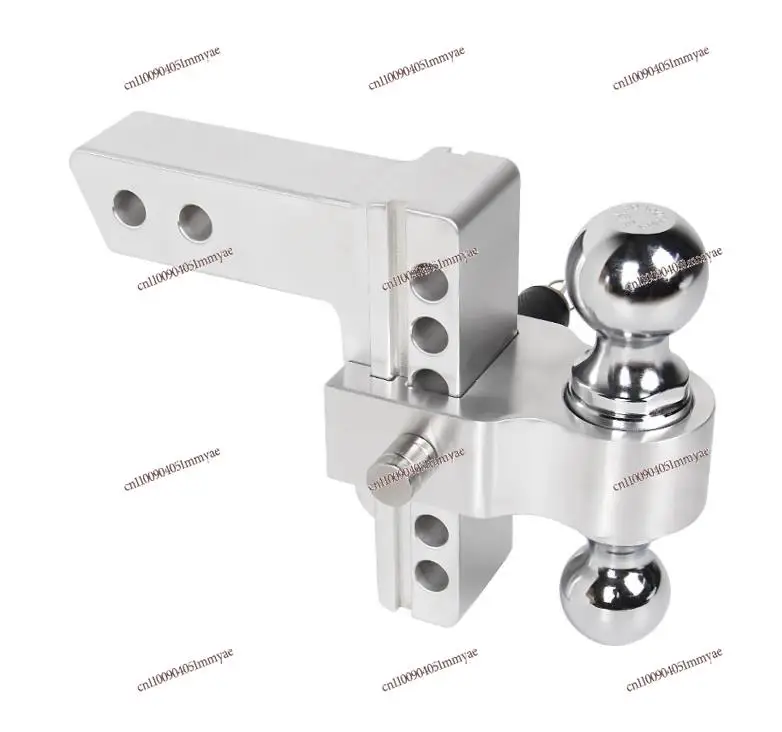 

Supply Aluminum Alloy Square Port Adjustable Trailer Arm Decorative Car Hook Traction Double Ball Car Traction Hook