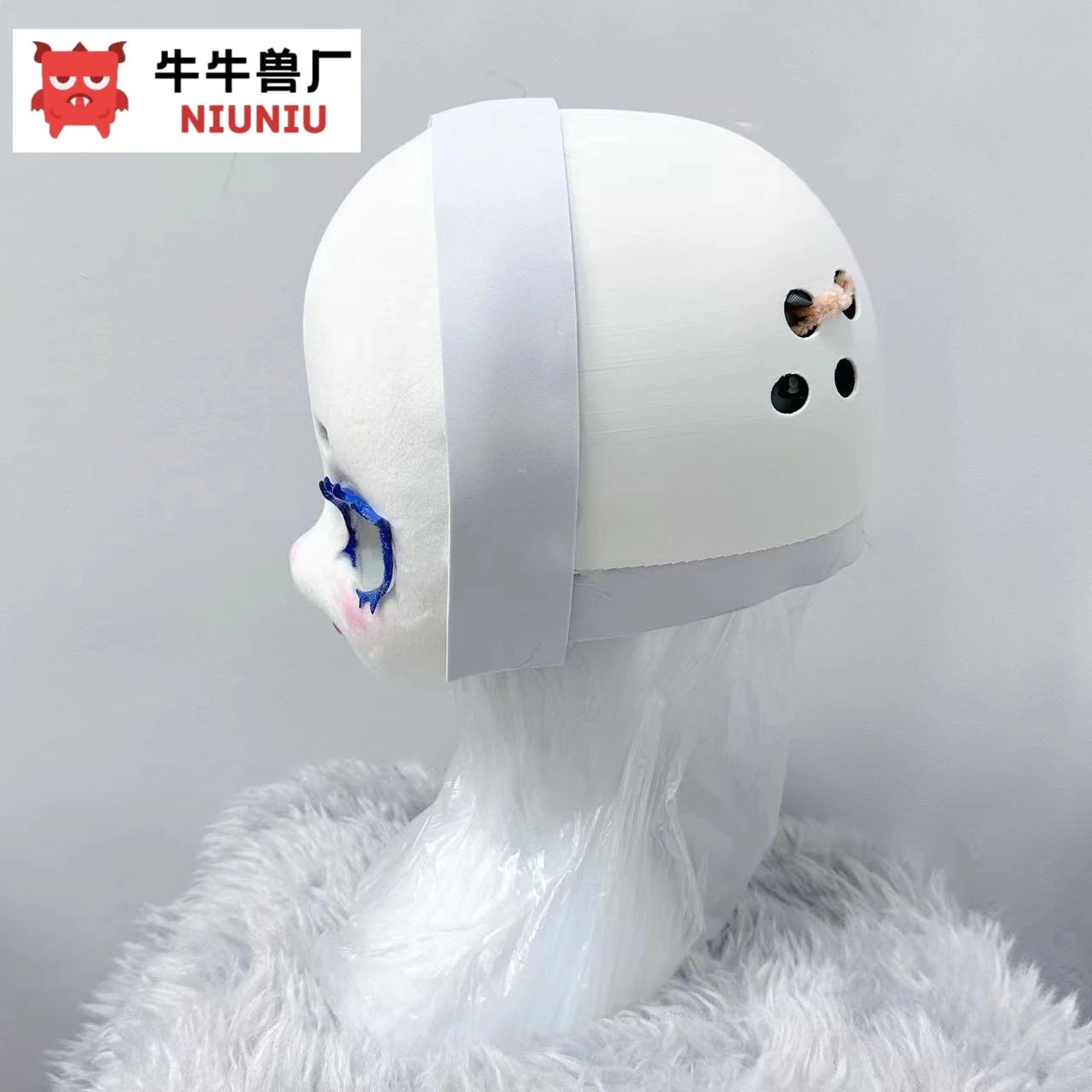 Japanese kig series universal back head animal skull back head 3d print back head