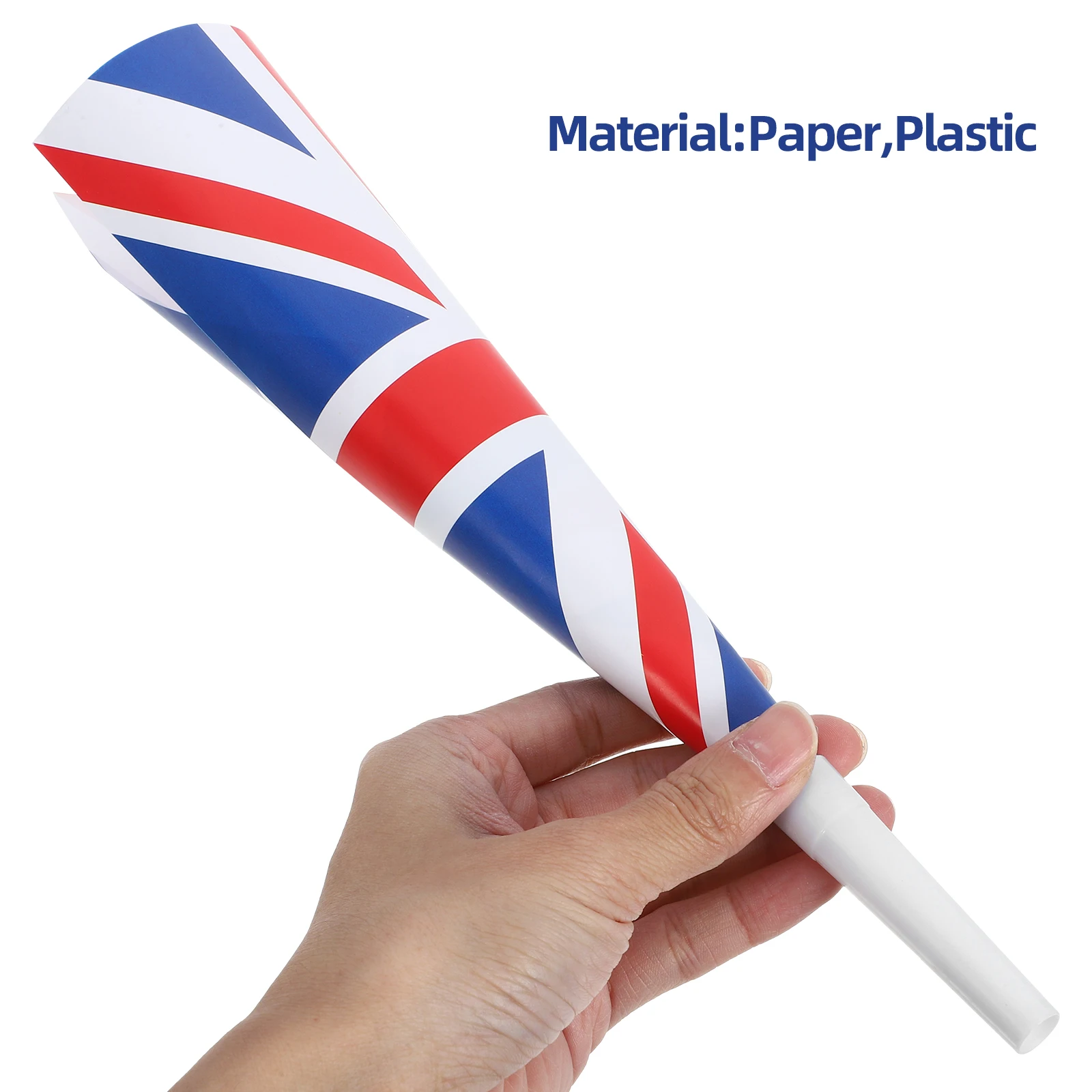 

16 Pcs Cheering Horn Party for Sports Events Sporting Horns Noise Maker Trumpets Paper