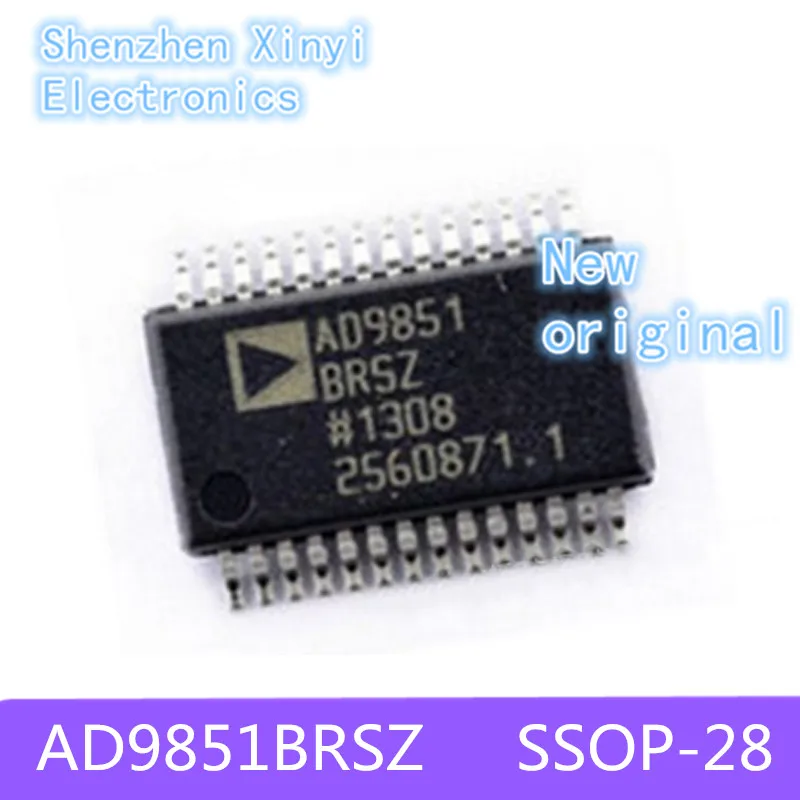 New and original AD9851BRSZ AD9851BRS AD9851 SSOP-28 DDS/DAC synthesizer 180MHz frequency synthesizer