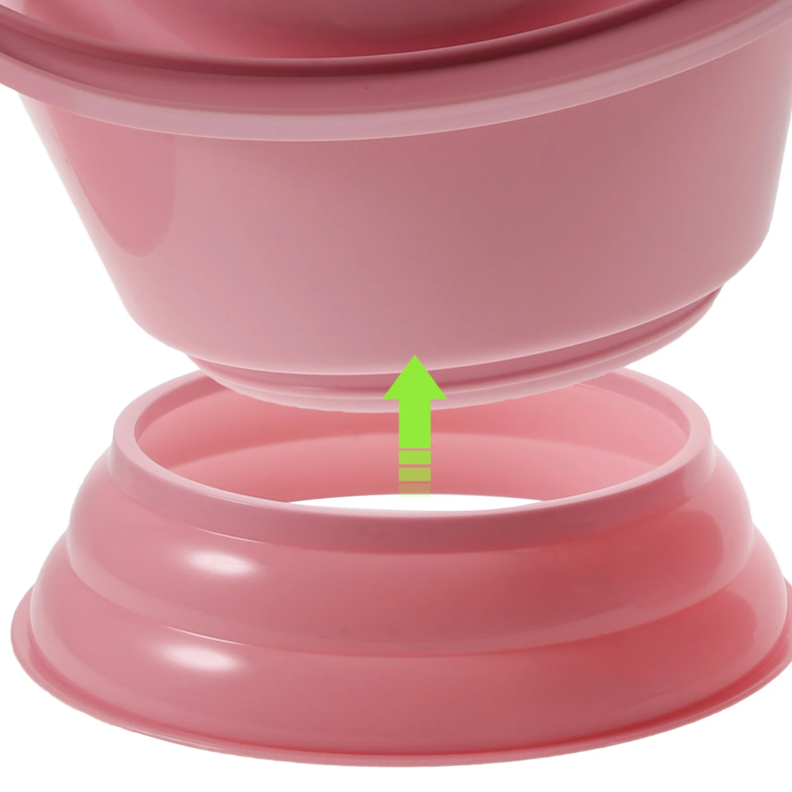 1 قطعة وعاء الغرفة المحمولة المحمولة مبولة دلو للأطفال المسنين المنزل استخدام دائم Pp البلاستيك مع غطاء قاعدة عدم الانزلاق عالية