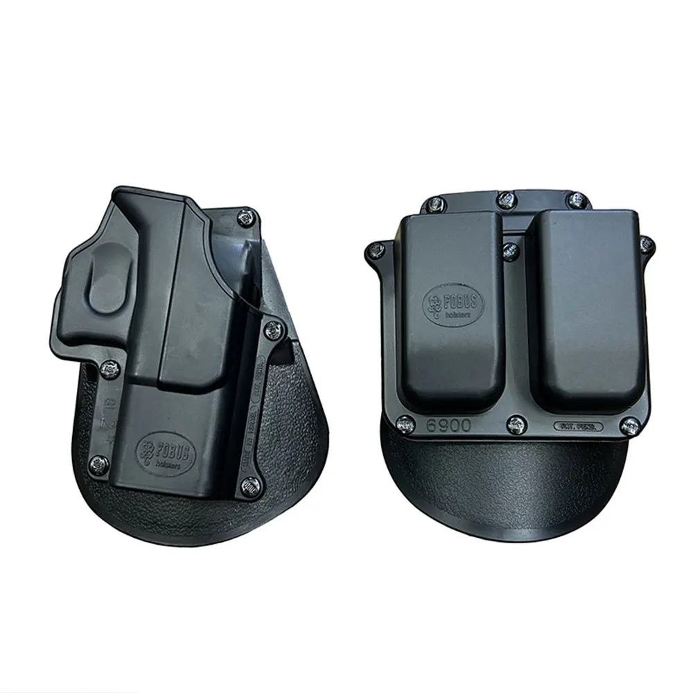 Quick Draw Holster 17, Kunststoff-Holster, Modell, taktischer Gürtel, Holster-Set, Airsoft, Jagd, Trainingszubehör, leicht ​ – Detail 3