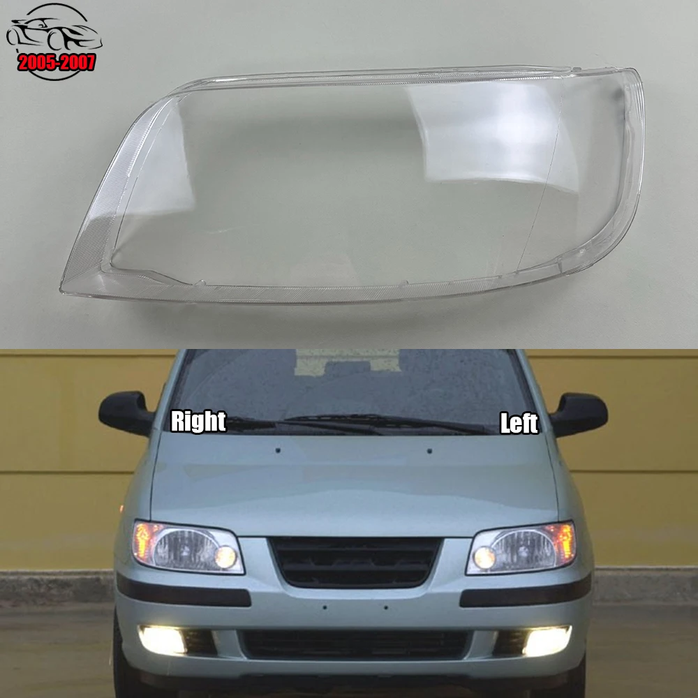 For Hyundai Matrix 2005 2006 2007 Transparent Headlamp Shell Lampmask Lamp Shade Headlight Cover Replace The Original Lampshade