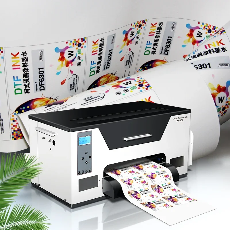 Factory Direct Digital Label Printer Inkjet Color A3 Label Sticker Printing Machine