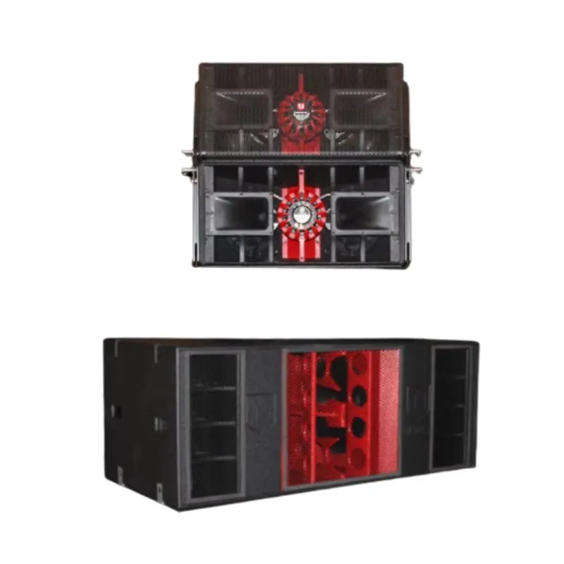 Dual 18 Inch Bass Speaker, High Power Subwoofer for Public Address System and DJ Stage Equipment