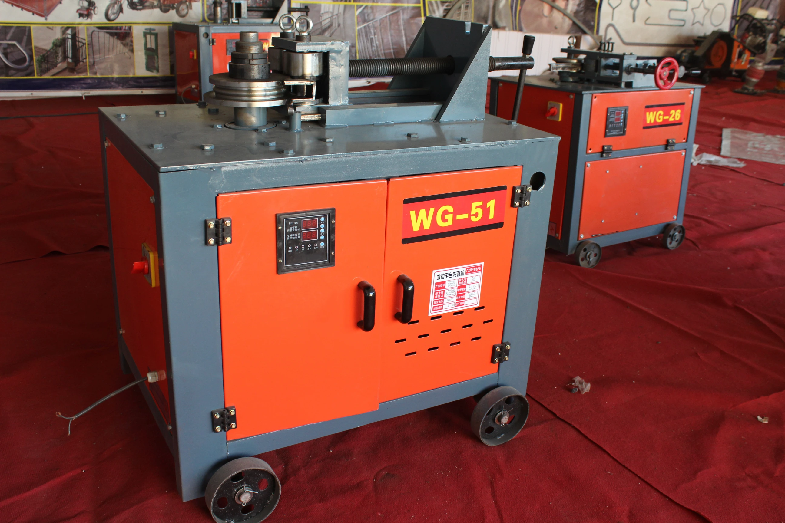 Efficient pipe bending machine, automatic steel pipe bending machine, stainless steel pipe bending machine