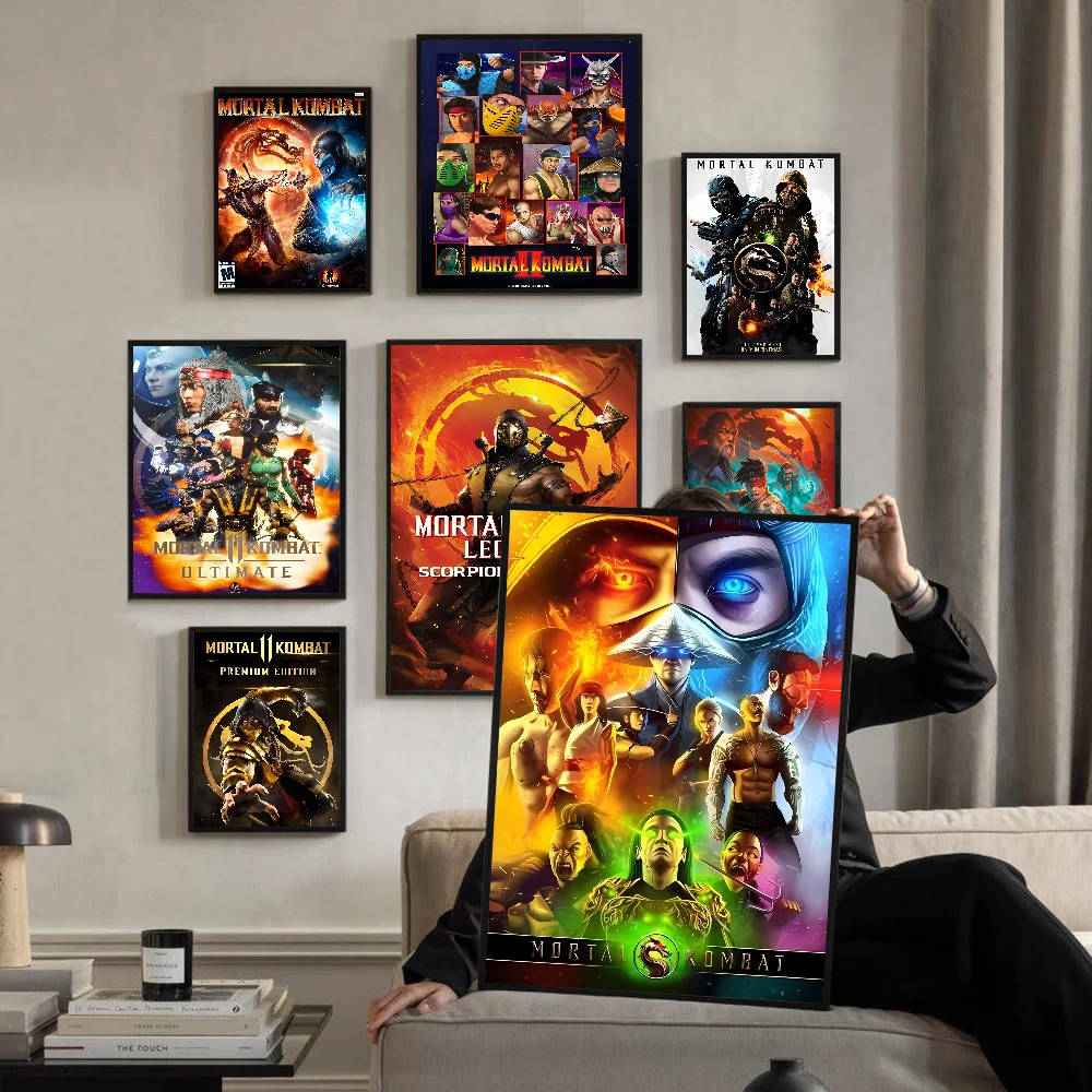 

Mortal Kombat Game Good Quality Prints And Posters Whitepaper Prints Posters Artwork Wall Decor