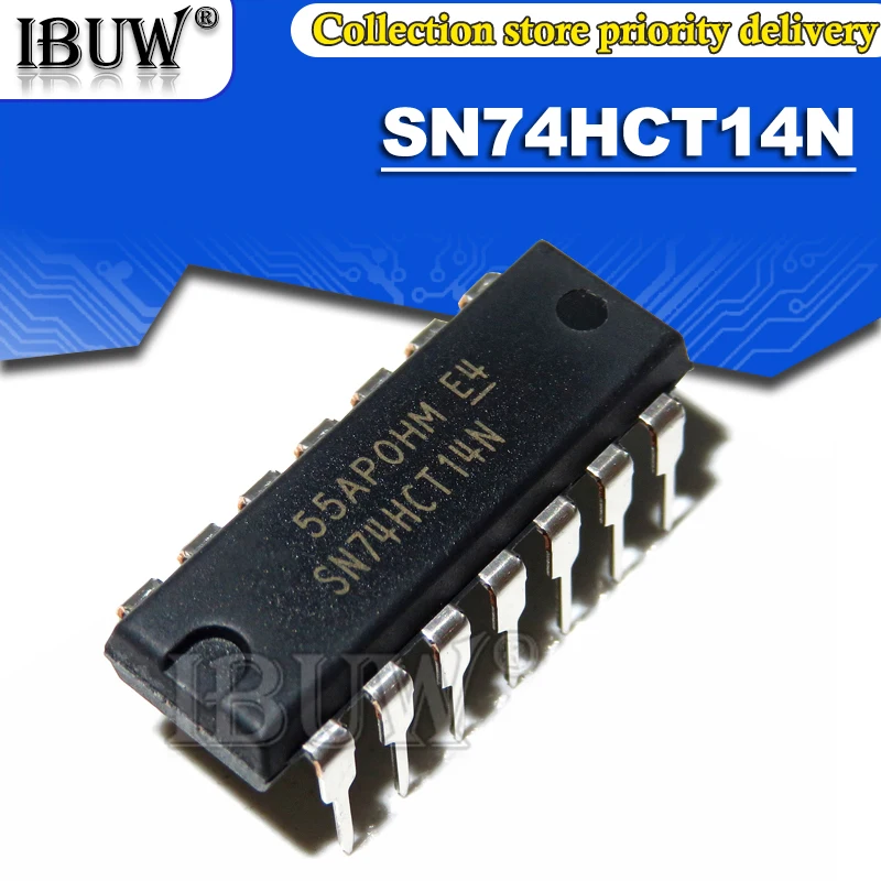 10PCS SN74HCT14N DIP14 SN74HCT14 74HCT14N 74HCT14 DIP Integrated IC