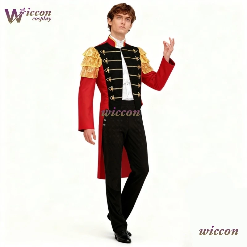 

Взрослый средневековый арабский принц Дубай наряд Хэллоуин костюм для выступлений маскарад ГАЛА косплей цирковые животные укровитель мужская одежда