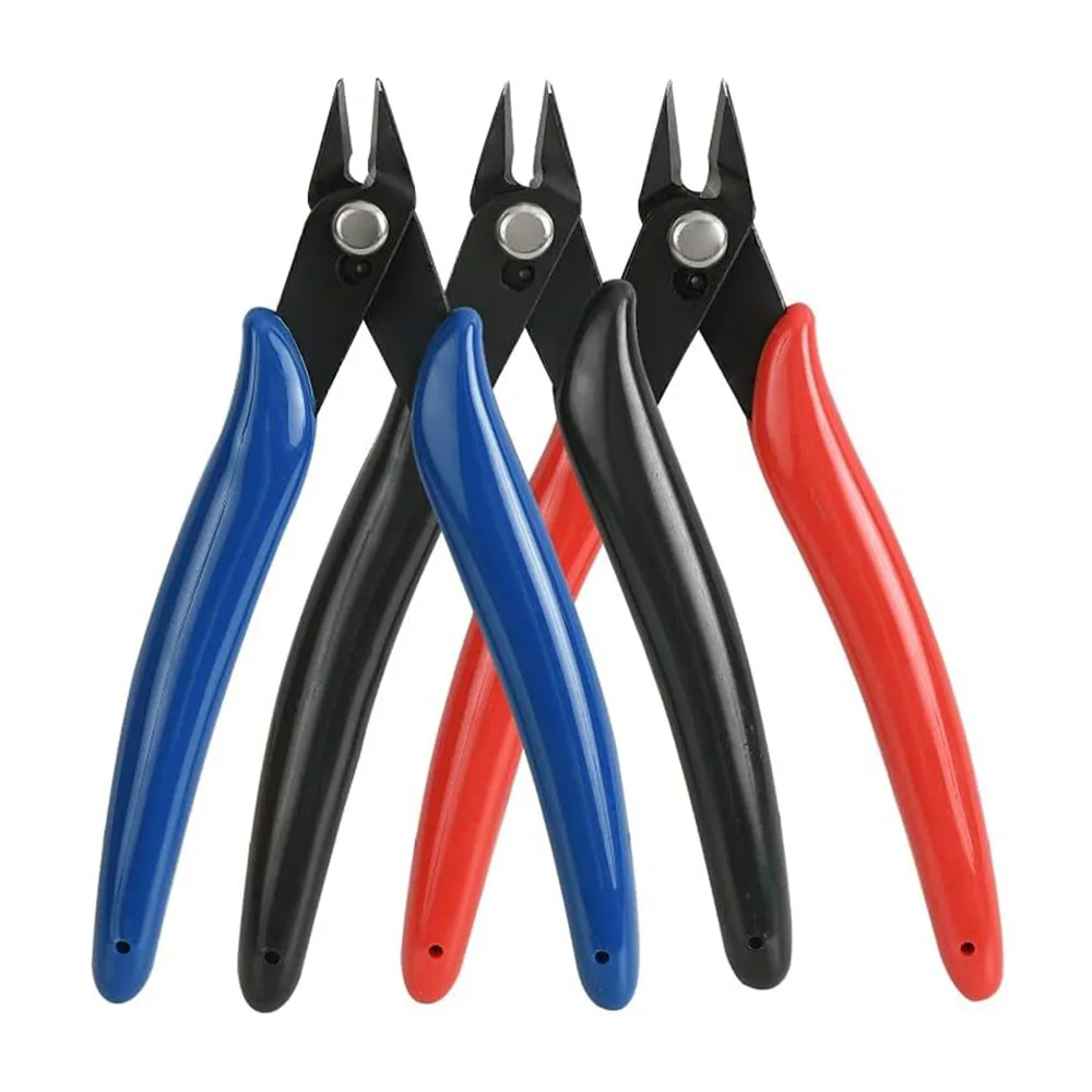 LUCHSHIY 5/10pcs Precision Diagonal Pliers Universal Cutting Pliers for Wire Cable Cutter Electronic Repair Hand Tools Nippers