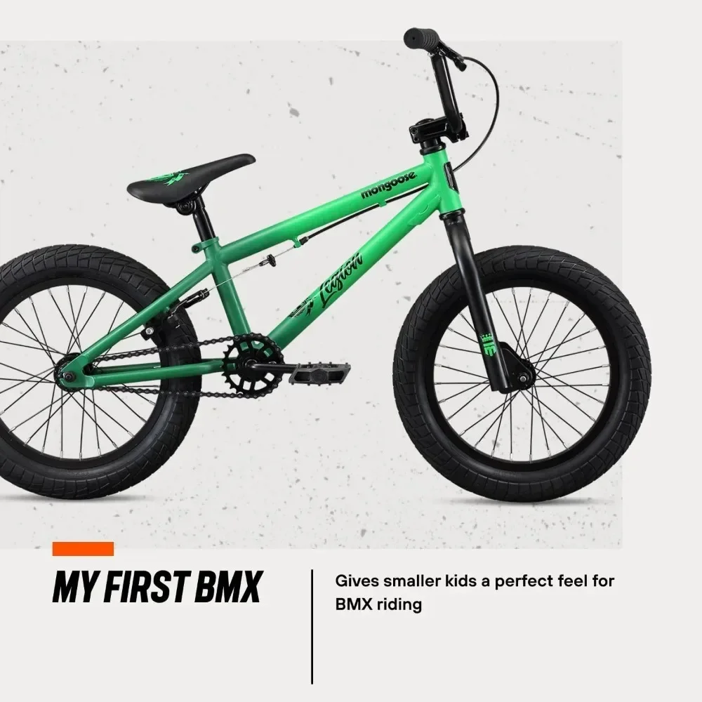 Mongoose Bmx Bmx Bikes 18 Inch Wheels Mongoose Burst Kids' Bike