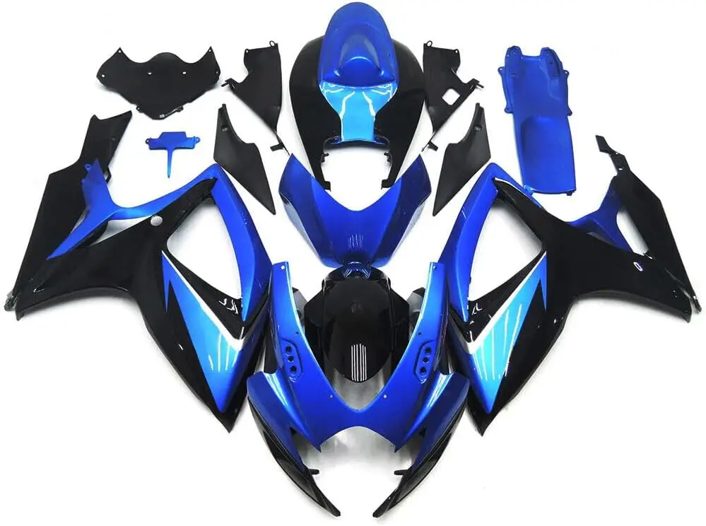 

ABS Plastic Fairing Kit Fit for 2006 2007 Suzuki GSXR600 GSXR750 K6 06 07 GSX-R600 GSX-R750 2006-2007 Injection Fairings Bodywor