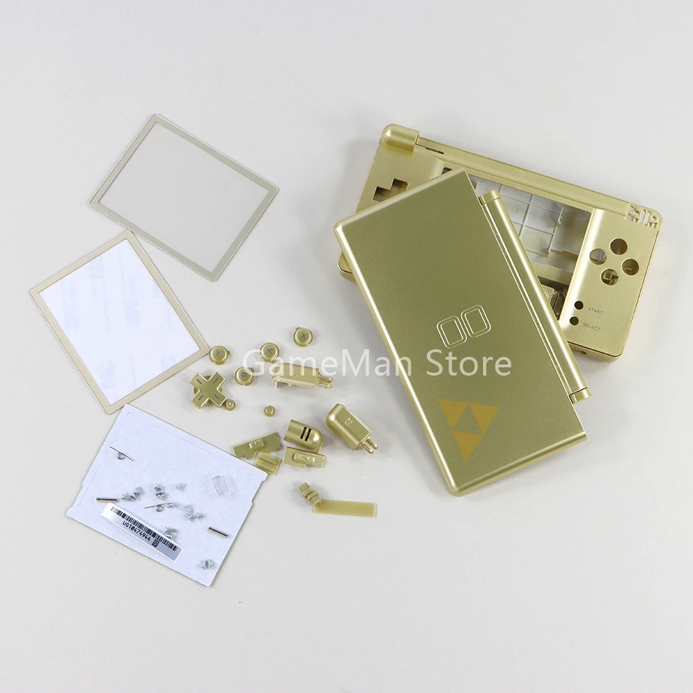 Conjunto completo de capa de substituição para nintendo ds lite, conjunto com botão, para edição limitada