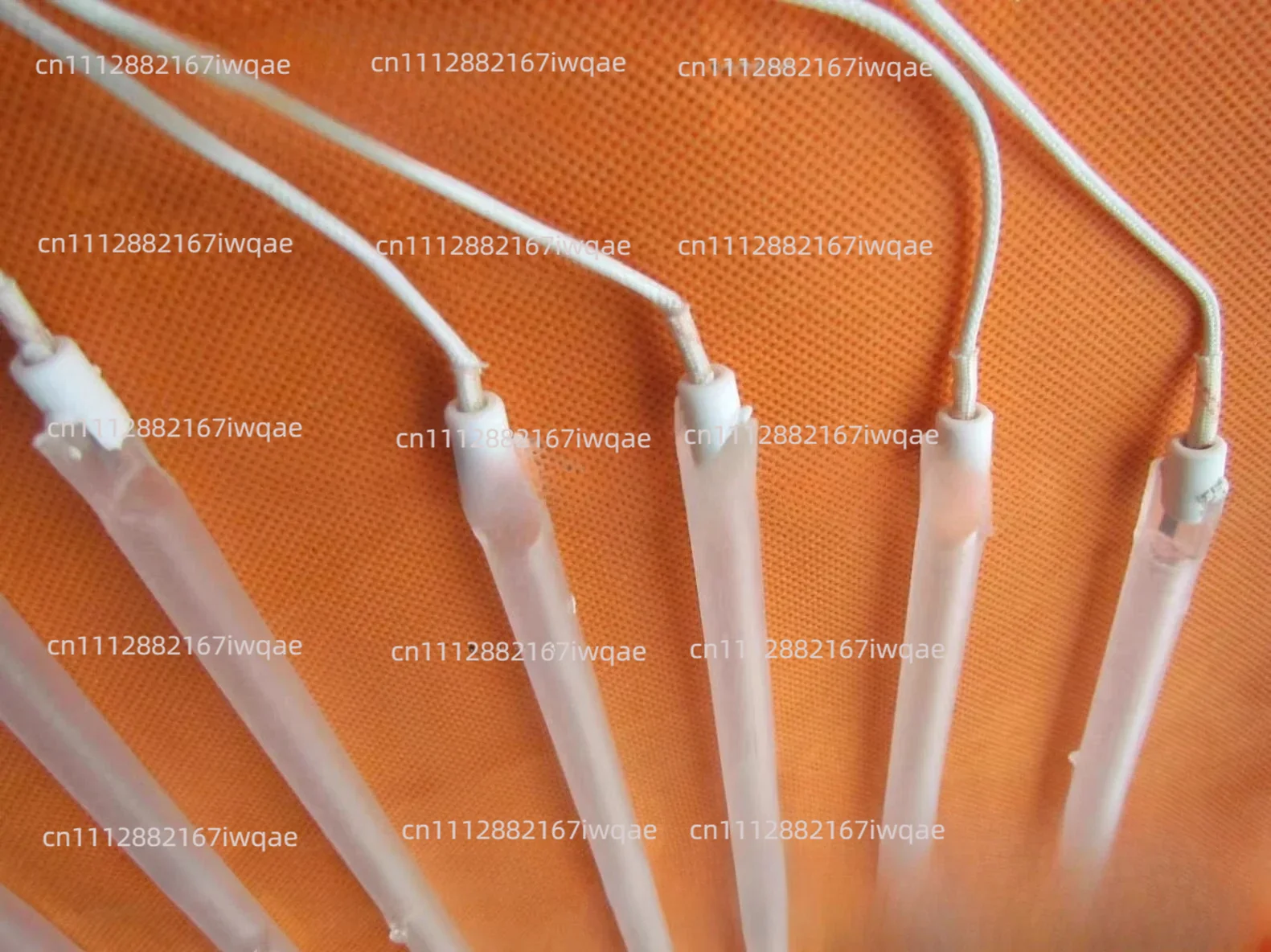 Heater Lamp Tube Frosted Glass Straight Line Production Line 400W Electric Heating Quartz Tube 5 Pieces