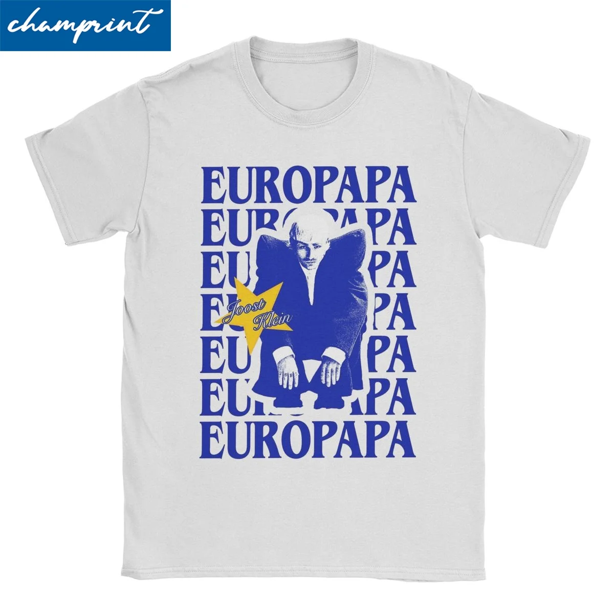 Vintage Europapa Joost Klein 2024 Netherlands T-Shirts for Men Women Crewneck Cotton T Shirt Short Sleeve Tees New Arrival Tops