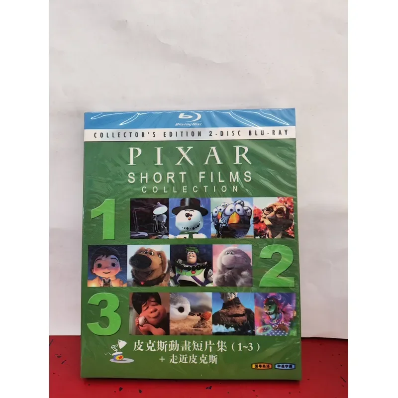 Pixar Animated Short Film Collection Blu-ray BD Brand New Unopened 2-Disc Box Collector's Edition Includes Leather