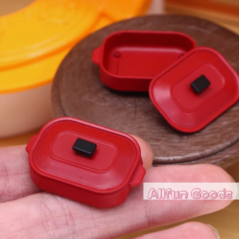 Gaming Kitchen Accessories - [TG835]1개 미니 시뮬레이션 요리 냄비 모형