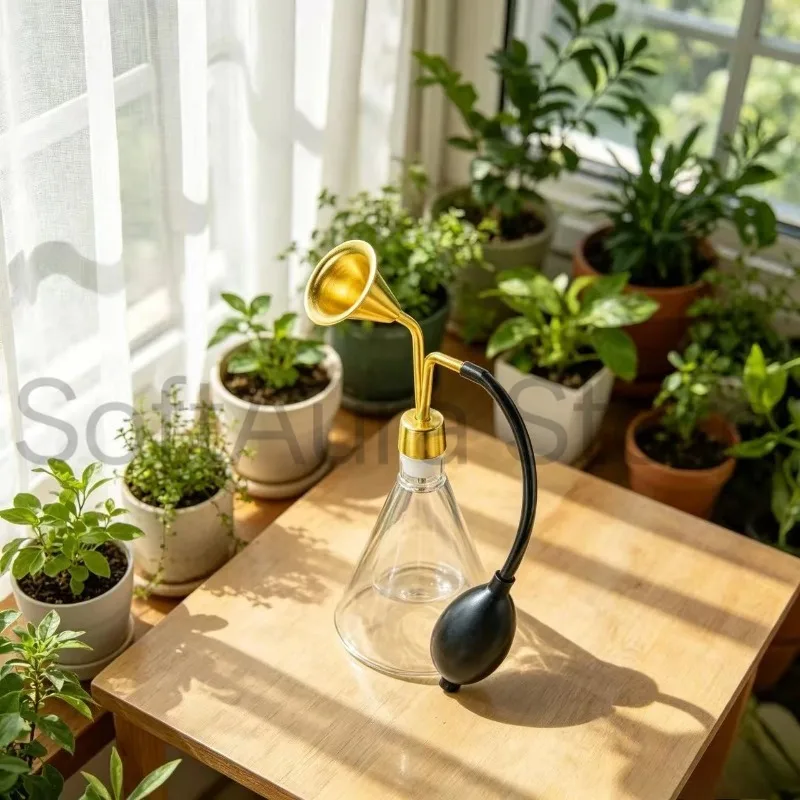 80ml 300ml Multi-scene Glass Scent Bottle Portable Vial for Perfume Essential Oil Coffee Sample Display