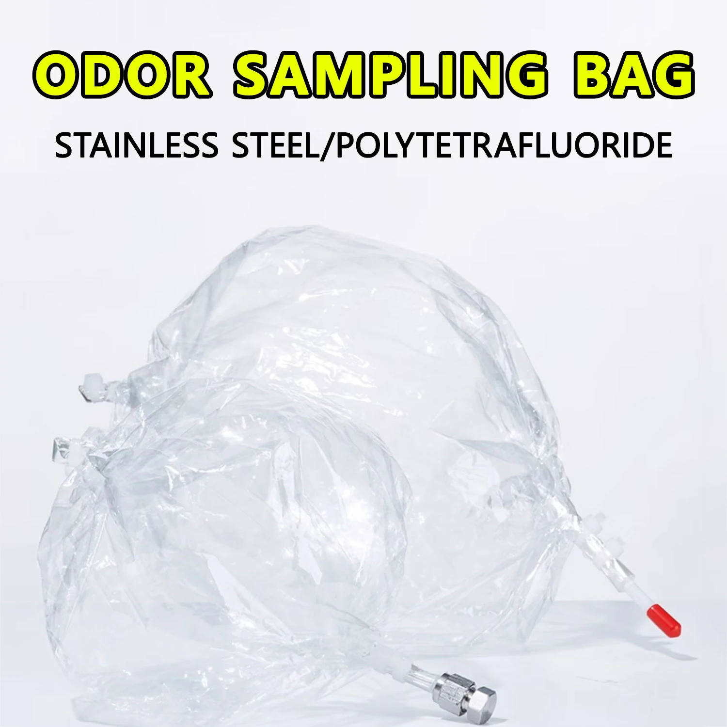 Odor sampling bag, sniffing bag, three-point comparison style, organized stain thickened polyester air collection bag, 5 pieces