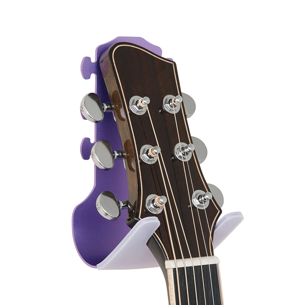 

Wall Hanger Guitar Mount Ukulele Mounted Bracket Hangers No Punching Holder Hook