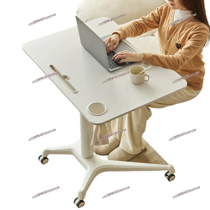 

Folding Lift Laptop Desk Simple Standing Lift Workbench Mobile Learning Desk