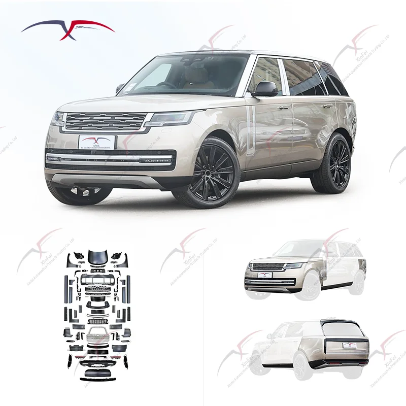 

For Range Rover Body Kit Upgrade 2023 Style Car Bumpers Side Skirts Rear Spoiler Hood Fender Modified Accessories 2013-2017