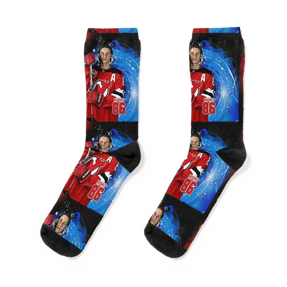 

jack hughes Socks New year's new in's Socks Male Women's