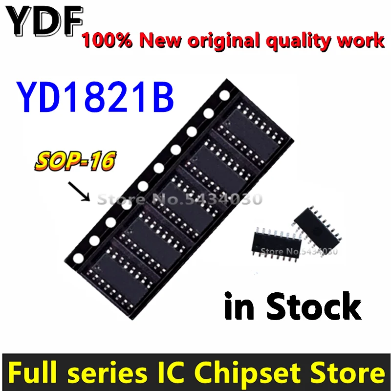 (2-5pcs) 100% New YD1821B EW3021B EW3021 YD1821 ( is 1821 = EW3021B ) sop-16 Chipset