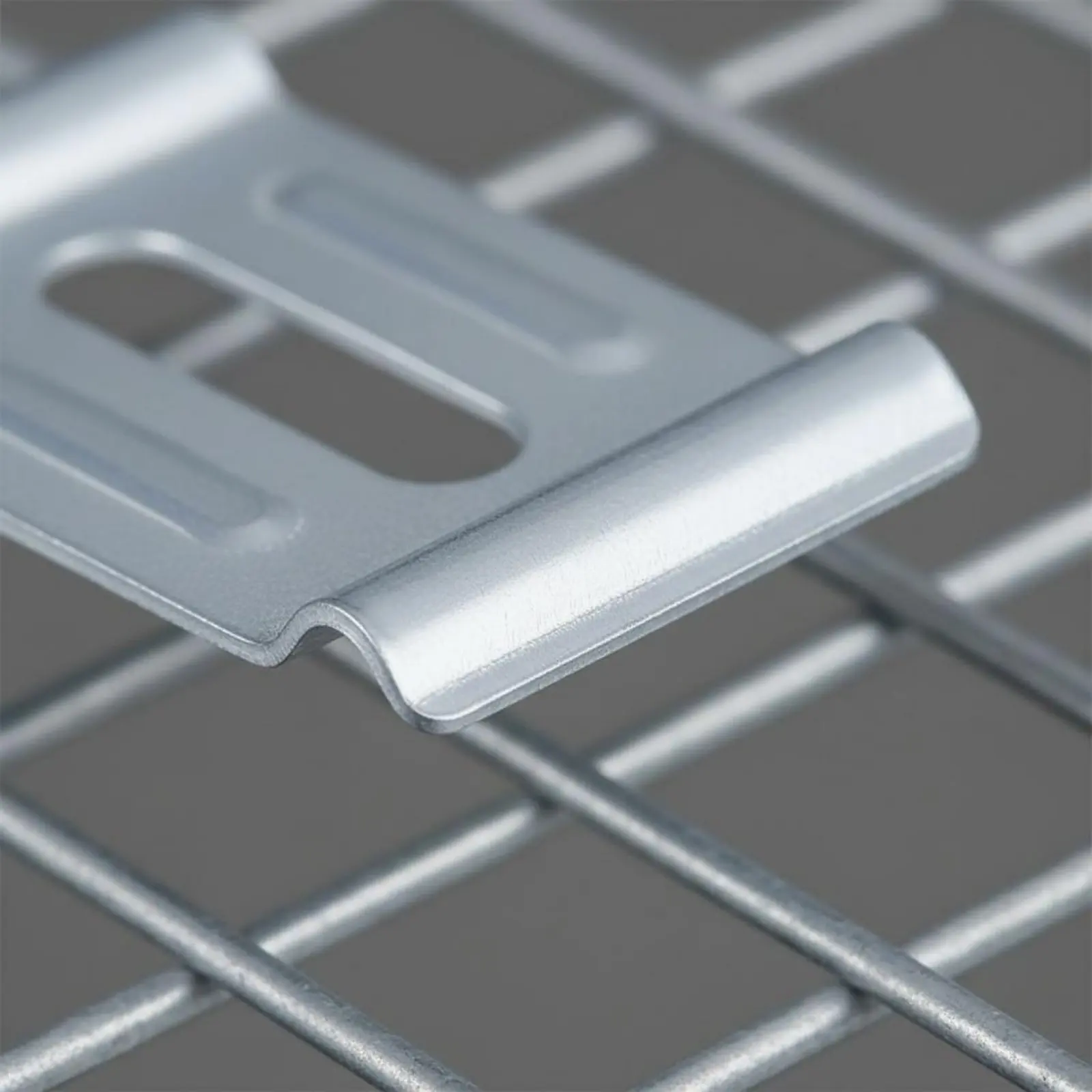 30 Pieces Conduit Basket Tray Hold down Fastener Sturdy Duty Wire Mesh Tray Fixing Fastener Mounting Bracket