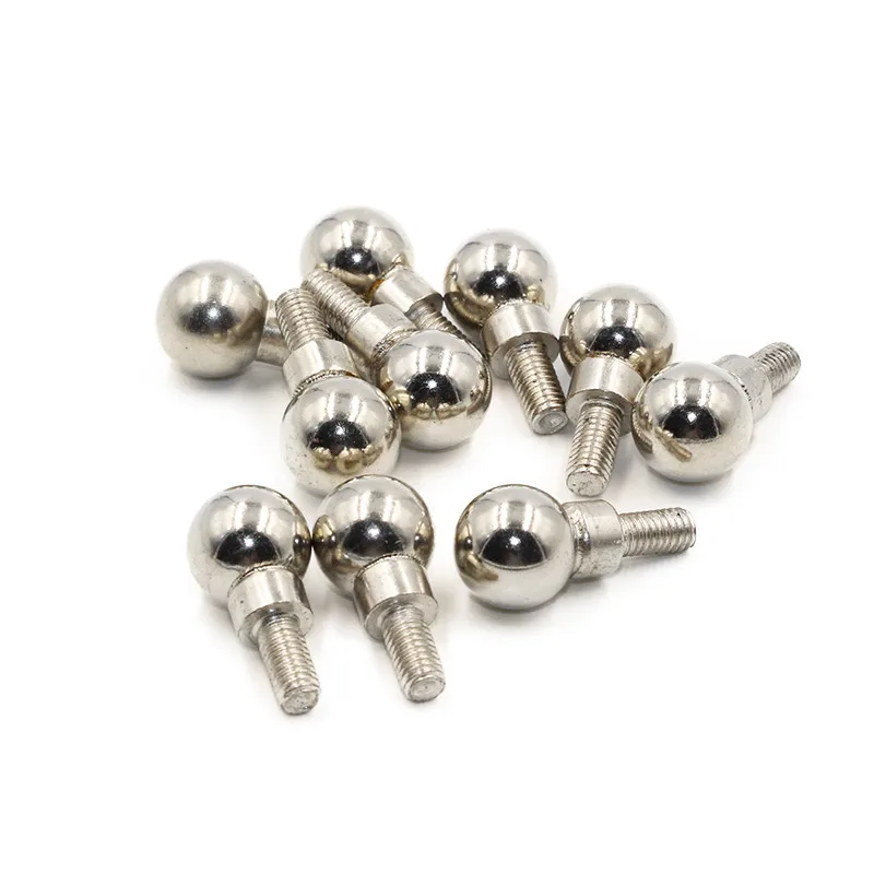 1Pc 3D Printer Parts Delta Kossel Rostock K800 Magnet Joint Spherical Ball Screw M4 / M5 Thread Stainless Steel