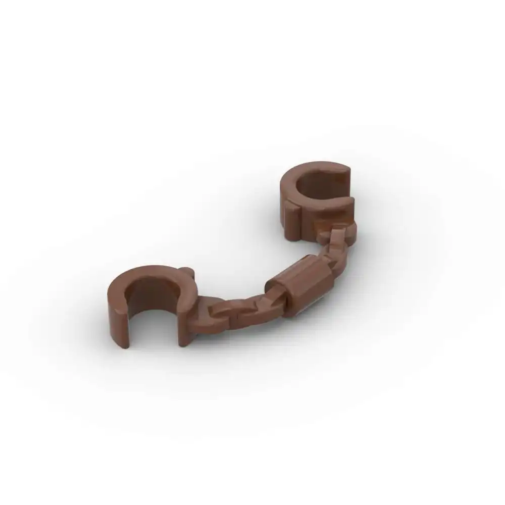 

MOC 10 шт. часть кирпича 61482 полицейские наручники строительные блоки набор ручная скоба сборка частиц игрушки детский подарок на день рождения