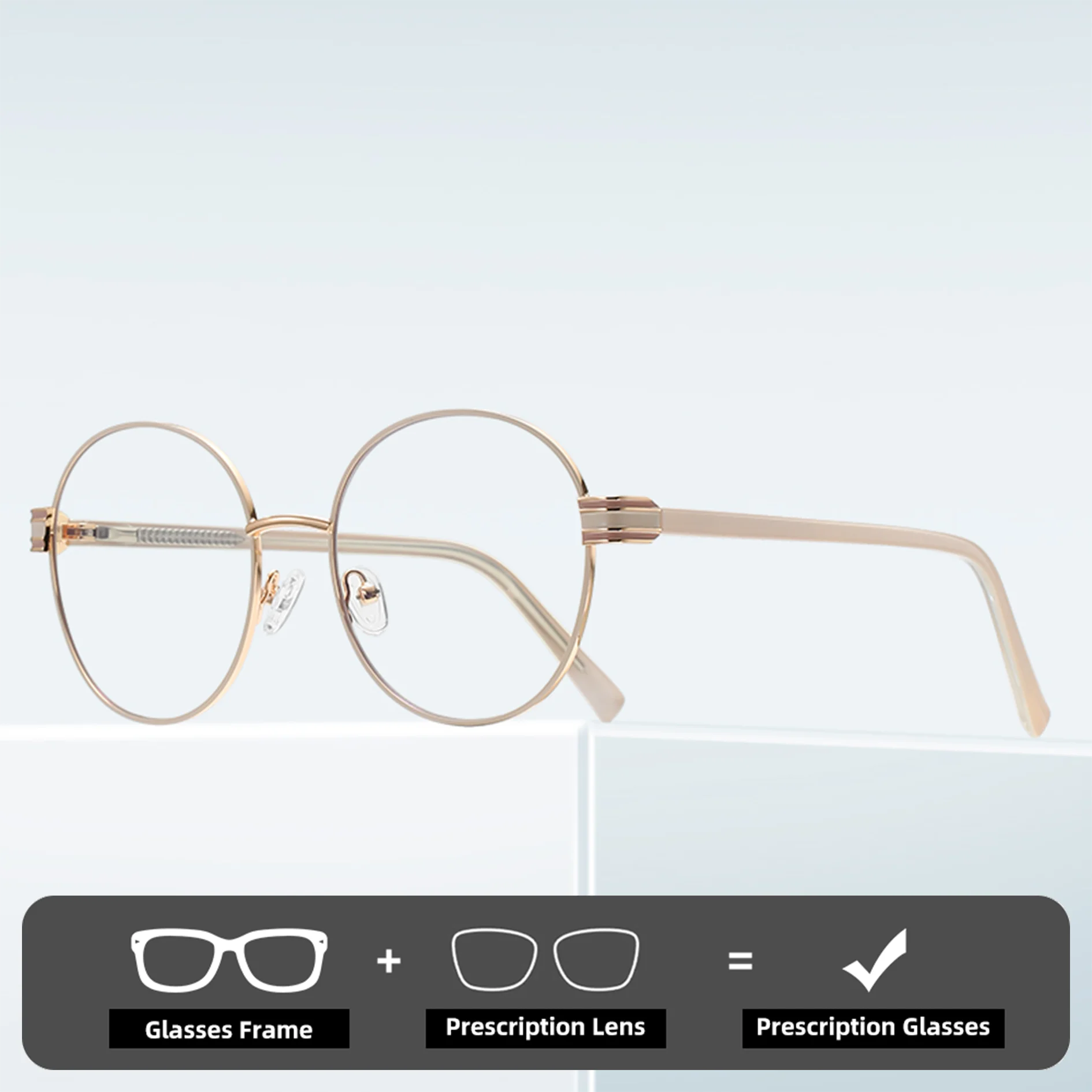 

Двойная легенда, круглая оправа, дизайн, прогрессивные мультифокальные очки для чтения с защитой от синего света, женские и мужские очки по рецепту, близорукость