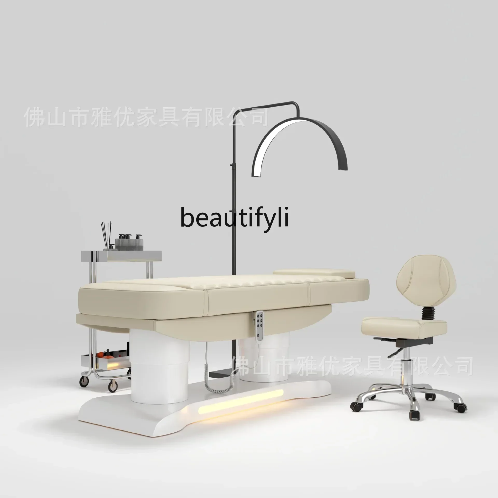 

Q Electric Beauty Bed Beauty Salon Facial Management Spa Massage Couch Constant Temperature Heating Physiotherapy Bed