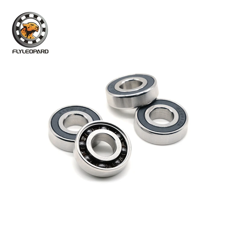1pcs S6001RS 12x28x8mm Stainless Steel Hybrid Ceramic Bearing ABEC-9 Corrosion Resistant for Mountain Bike Hub 6001-2RS