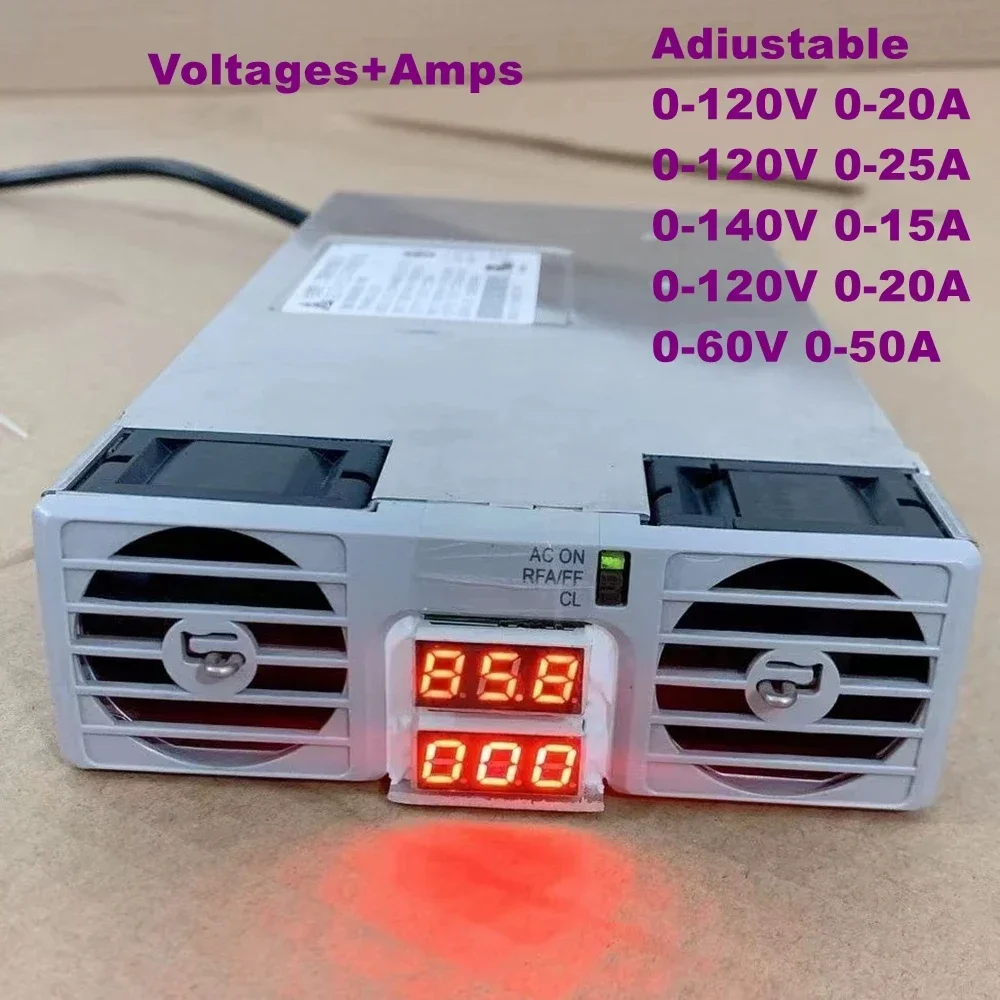 리튬 Lifepo4 배터리 팩 LTO 충전기, 90v, 120v, 0- 20A, 15A 조절 가능, 140v, 10-120v
