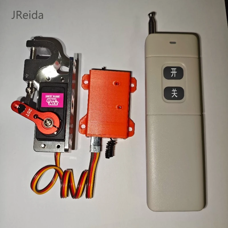 

Drone Airdrop System — High-Load Servo-Driven Release Mechanism for Long-Range Remote Control & Outdoor Rescue