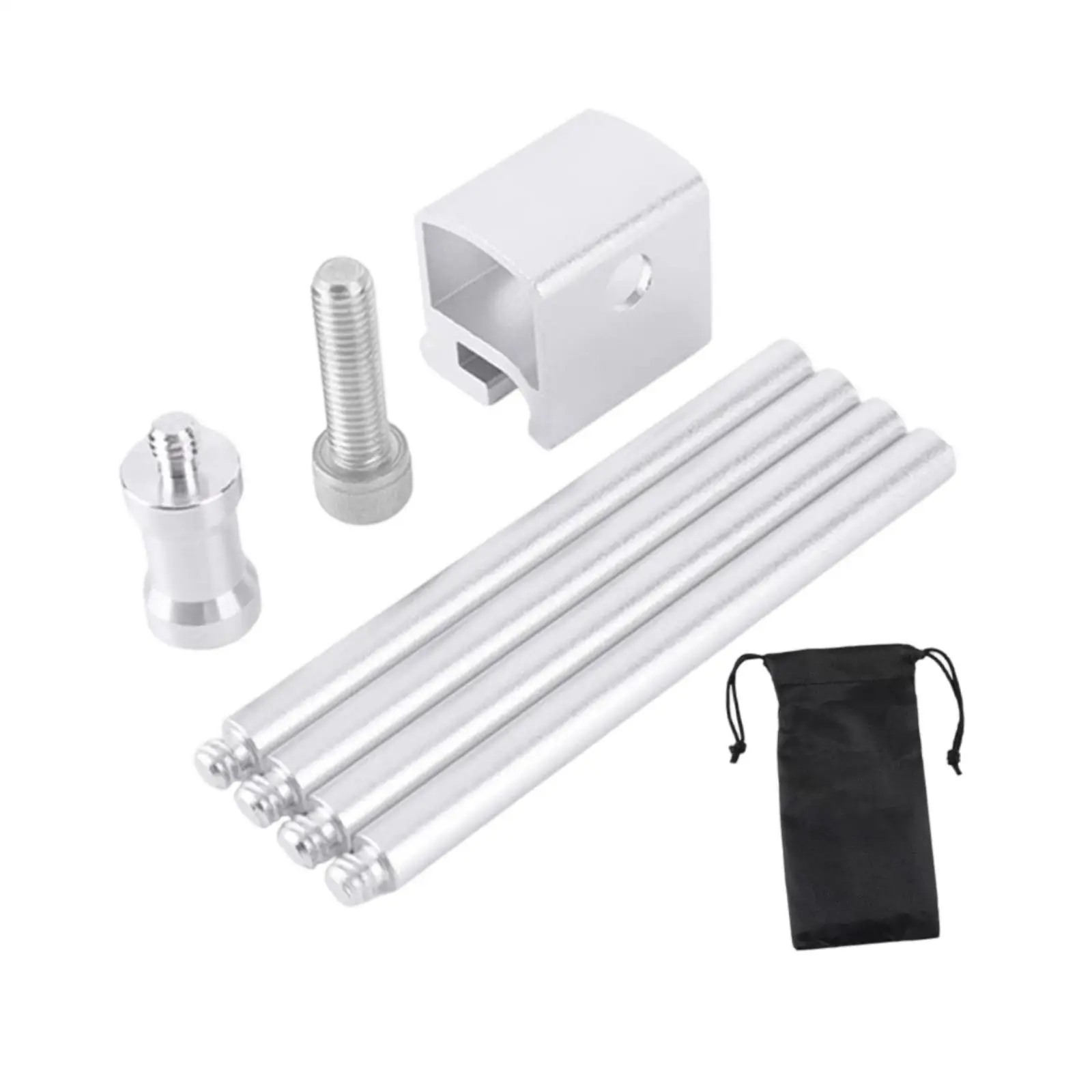 

Aluminum Camping Lantern Stand Lamp Pole Rack Rail Joint Portable Lantern Hanger for Outdoor Rechargeable Lighting