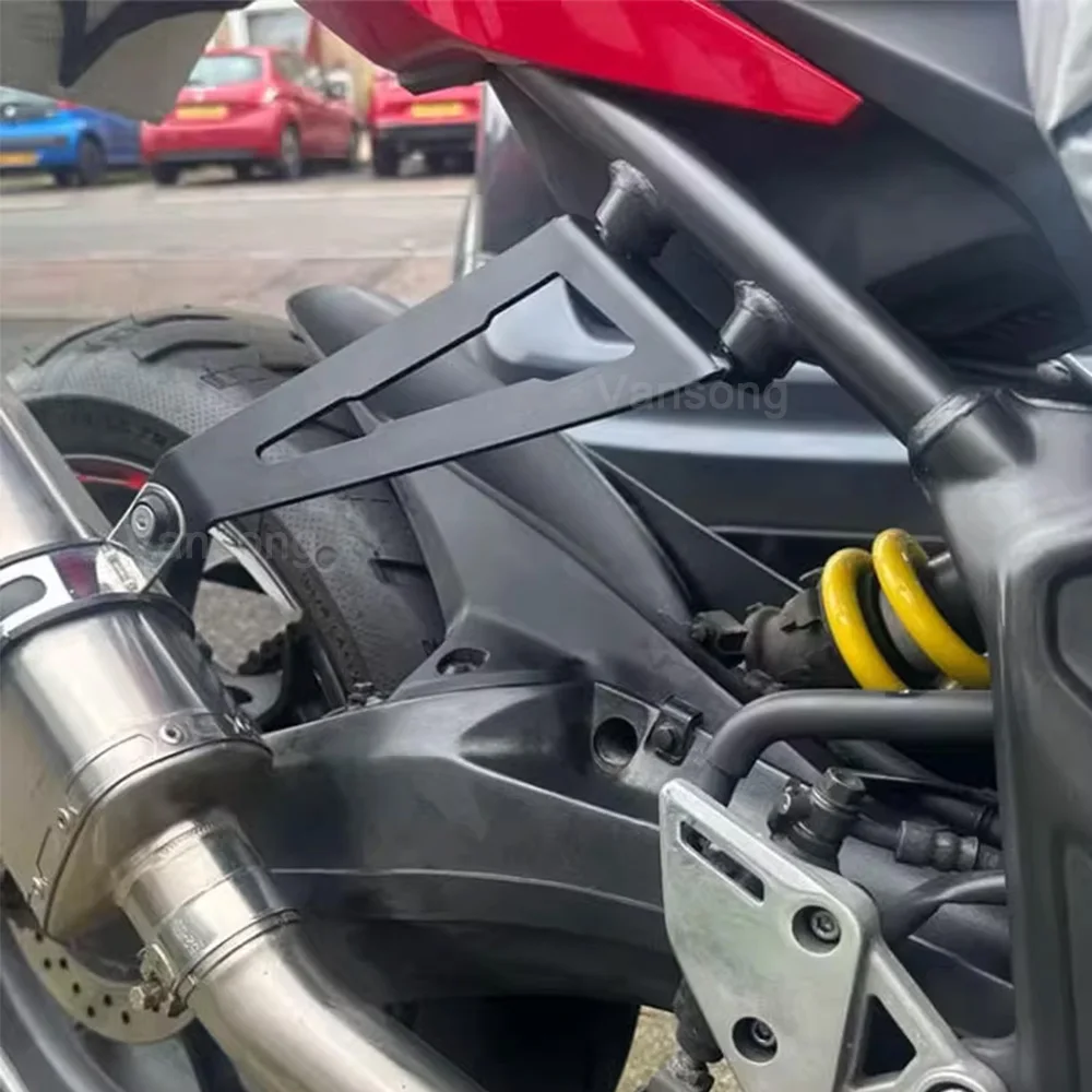 CBR650 R CB650 R Motorcycle Exhaust Hanger Support Bracket Rear Foot Peg Removes Blanking Plate Fit For HONDA CBR 650R CB 650R view 3