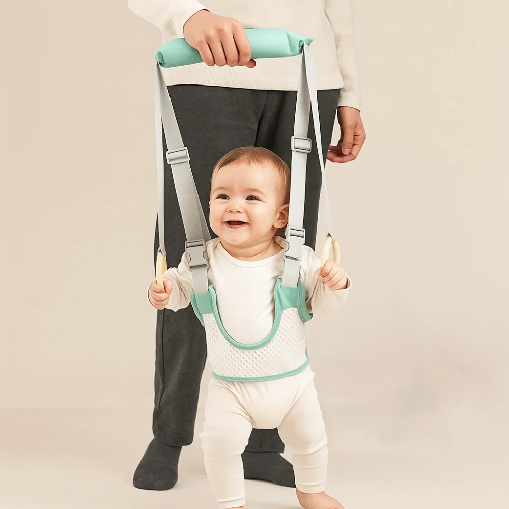 

Anti Fall Toddler Baby Walking Harnesses Safety Breathable Infant Toddler Walkers Belt Learning Adjustable