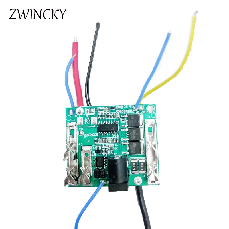 Papan pelindung CAS baterai Lithium 3MOS 5 S 5 seri 21V, modul BMS papan sirkuit pengisi daya baterai Li-Ion