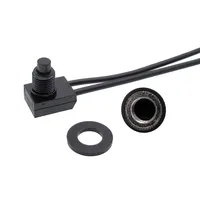 2 uds IP67 pulsador impermeable NC NO interruptor de encendido y apagado KP107S bloqueo automático ZE-107S interruptores de bloqueo automático tipo de prensa