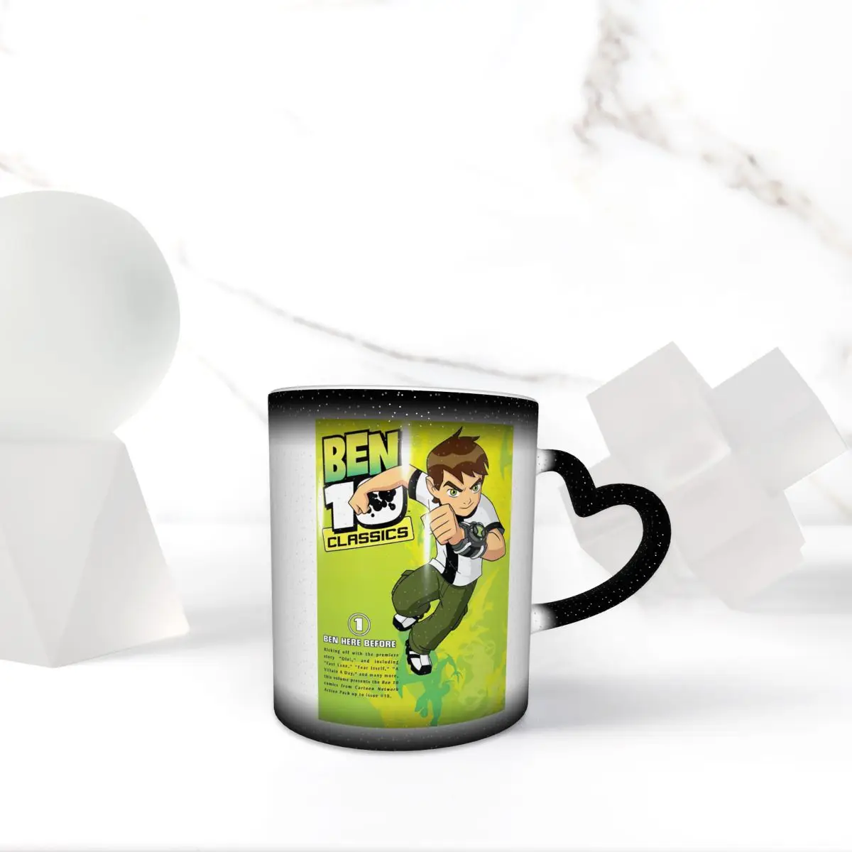 Ben 10 Mug Funny Ceramic Coffee Cups Tea Mugs Milk Cup Drinkware Gifts for Friends