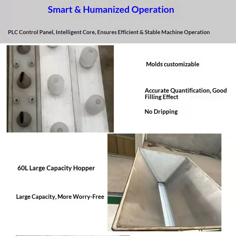 Bakery Equipment Cake Batter Filling Machine Cupcake Filler Cake Making Machine Cookie Depositor Making Machine