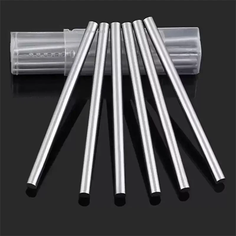 Solid White Steel Round Turning Tool Dia 0.8~6.3mm HSS High Speed Steel Round CNC CuttingTurning Lathe Tool Bar Rod L=100mm