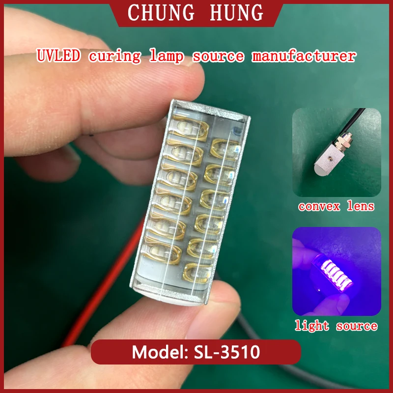 50W UV LED Ink Curing Lamp Suitable for R1390 L1800 A3 A4 DX5 XP600 TX800 UV Flatbed Printer Ink Curing and Drying Lamp
