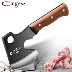 High carbon steel axe bone chopping knife household axe bone chopping knife Kan cattle bone knife